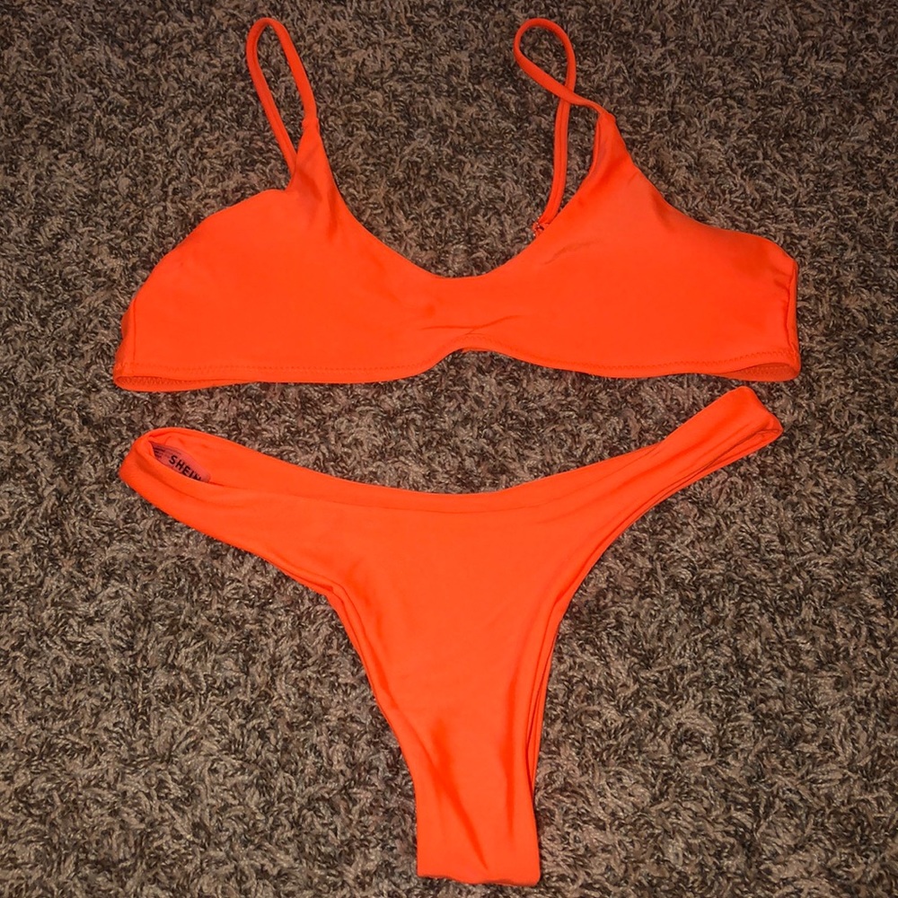 Orange bikini